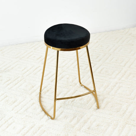 Jane - 26" Mid-Century Modern Luxury Upholstered Stool - view 5