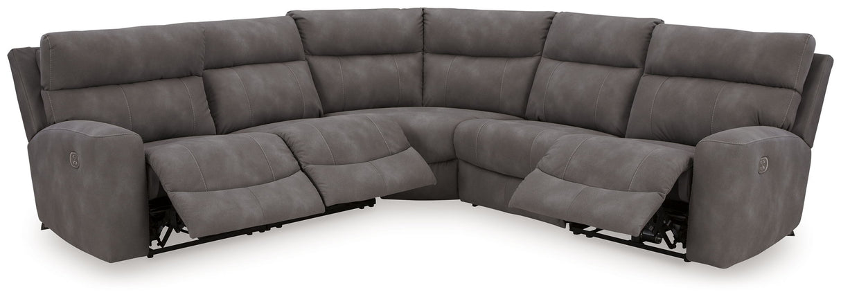 Next-Gen Durapella - Reclining Sectional by Signature Design by Ashley® | Bel Furniture