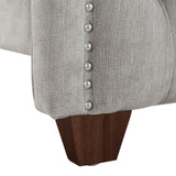 Marcella - Upholstered Shelter Headboard Bed Set by Jennifer Taylor Home | Bel Furniture