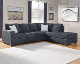 Altari - Sleeper Sectional Dark Gray 2 Pc. Right Arm Facing Sofa Sleeper by Signature Design by Ashley® | Bel Furniture