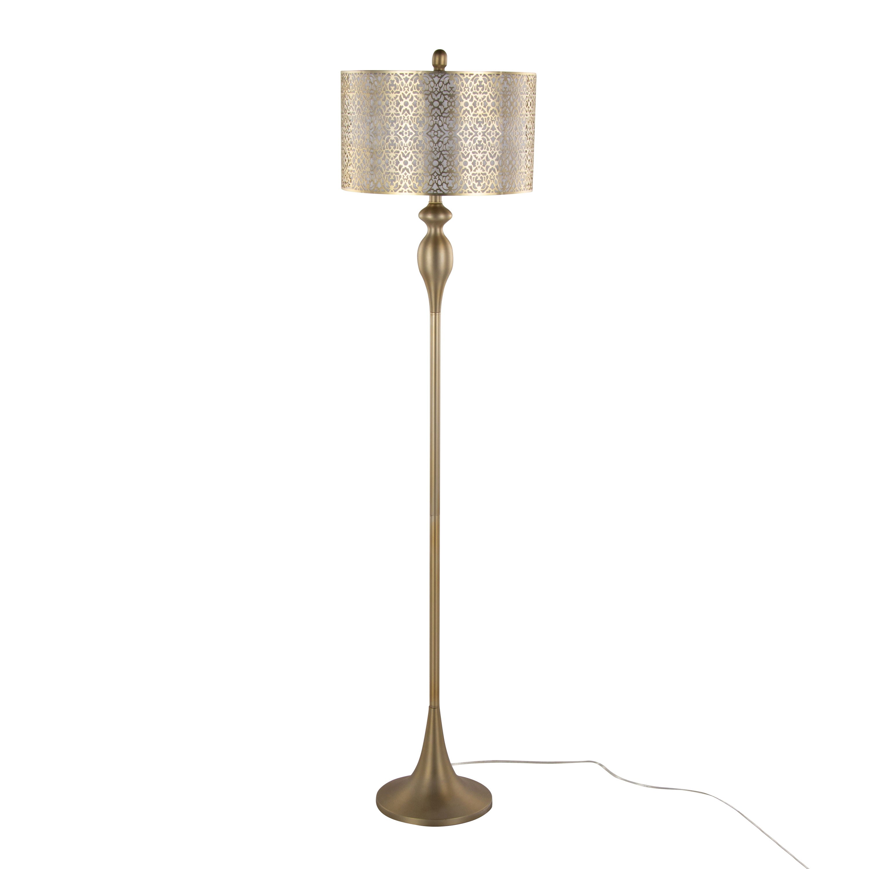 Ashland - Contemporary Floor Lamp Laser Cut