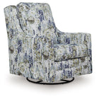 Dustinford - Swivel Glider Accent Chair - Multi