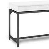 Banting - Mid Century Handcrafted Desk by Simpli-Home | Bel Furniture