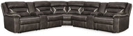 Kincord - Sectional Black 3-Piece Power Reclining Sectional by Signature Design by Ashley® | Bel Furniture
