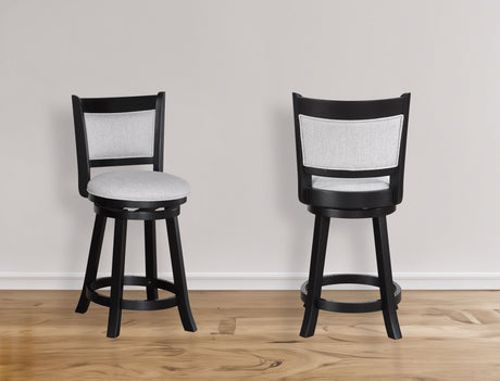Cecil - Swivel Pub Stool (Set of 2) by Crown Mark | Bel Furniture