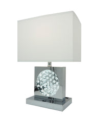 Table Lamp Nickel-Led Accent