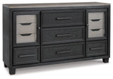 Foyland - Dresser, Mirror Dark Brown Dressers by Signature Design by Ashley® | Bel Furniture