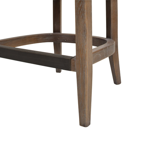 Americana - Mid-Century Modern Cane Back Counter Stool - view 30