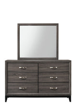 Akerson - Dresser, Mirror Gray by Crown Mark | Bel Furniture