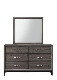 Akerson - Dresser, Mirror Gray by Crown Mark | Bel Furniture