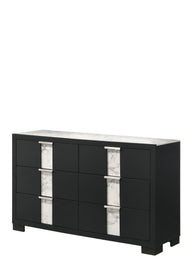 Rangley - Dresser Black Dressers by Crown Mark | Bel Furniture