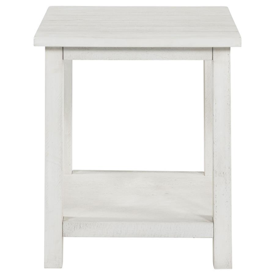 Payne - Wood End Table with Shelf by Coaster Fine Furniture | Bel Furniture