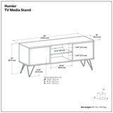 Hunter - Handcrafted TV Media Stand