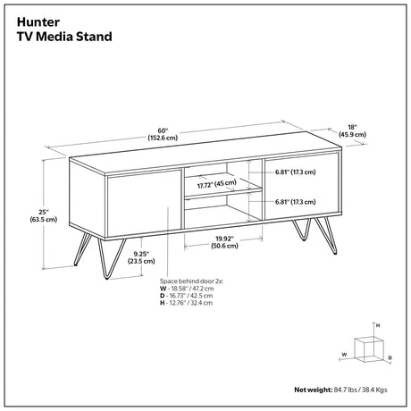 Hunter - Handcrafted TV Media Stand - view 13