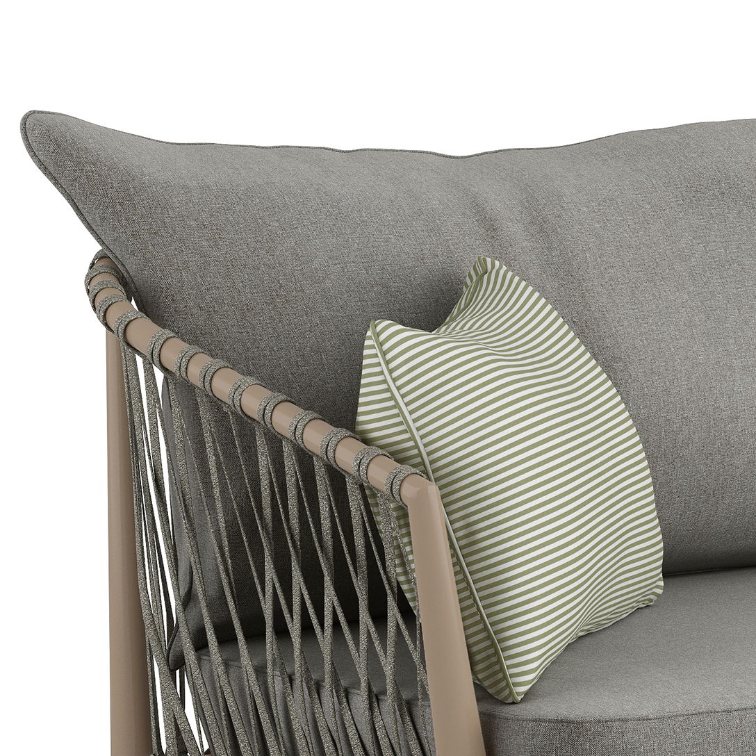 Belize - Outdoor Sofa - Sand Drift by Simpli-Home | Bel Furniture