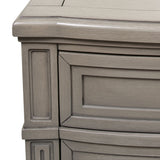 Dauphin - 3 Drawer Accent End Table by Jennifer Taylor Home | Bel Furniture