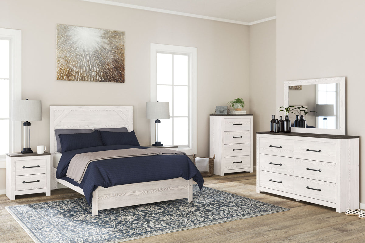 Gerridan - Youth Panel Bedroom Set White Full by Signature Design by Ashley® | Bel Furniture
