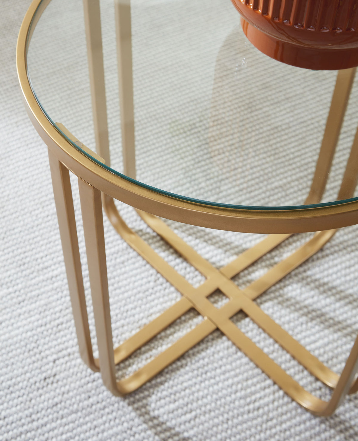 Milloton - Gold - Occasional Table Set (Set of 3) by Signature Design by Ashley® | Bel Furniture
