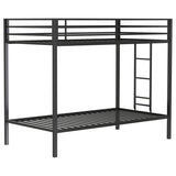 Alevera - Metal Bunk Bed With Ladder