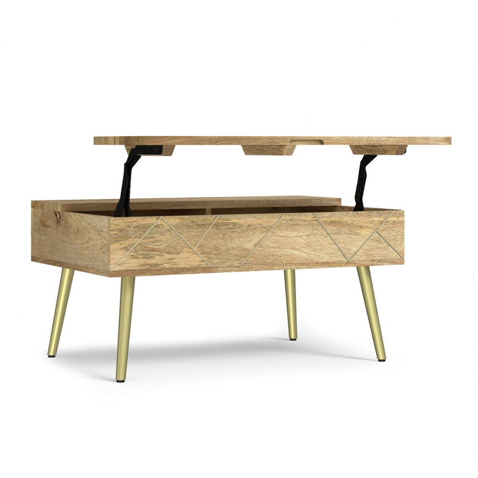 Jager - Lift Top Coffee Table - Natural