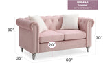 Stylish Contemporary Loveseat