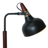 Glowlite - Table Lamp With Cone Shade - Black