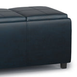 Avalon - Multi Functional Storage Ottoman by Simpli-Home | Bel Furniture