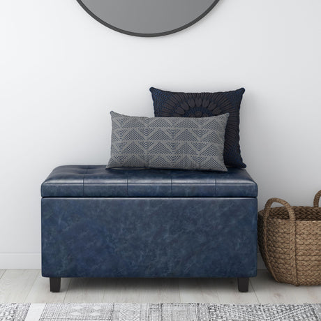 Cosmopolitan - Upholstered Storage Ottoman - view 36