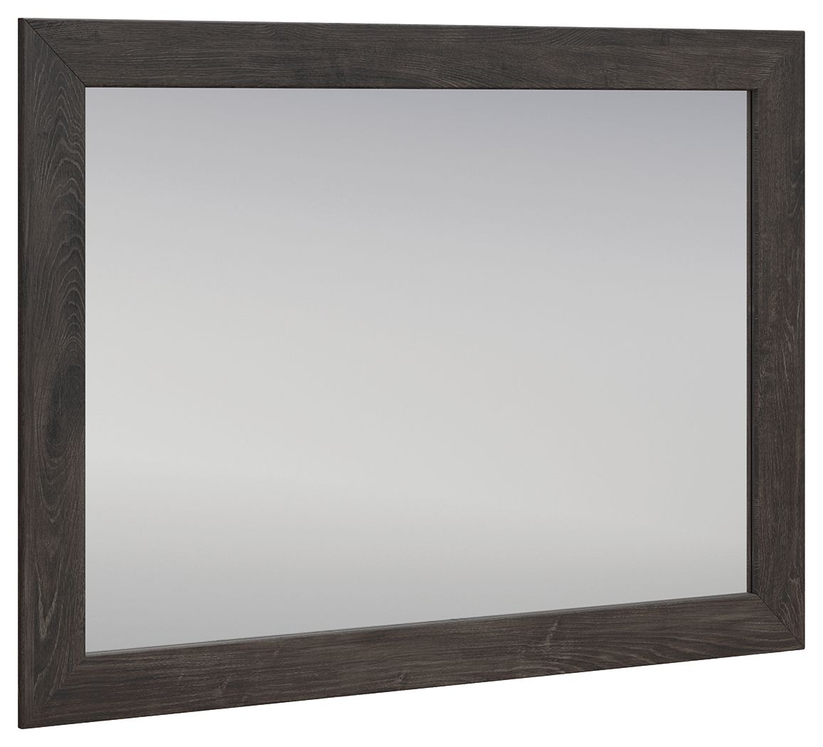 Fraluna - Charcoal - Bedroom Mirror by Signature Design by Ashley® | Bel Furniture