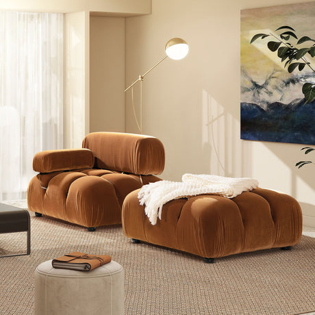 Marcel - Bubble Modular Modern Cocktail Ottoman - view 7