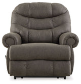 Camera Time - Gunmetal - Zero Wall Recliner by Signature Design by Ashley® | Bel Furniture