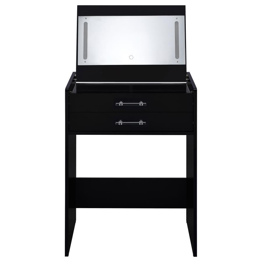 Danbury - 3-Drawer Makeup Vanity & Stool Set by Coaster Fine Furniture | Bel Furniture