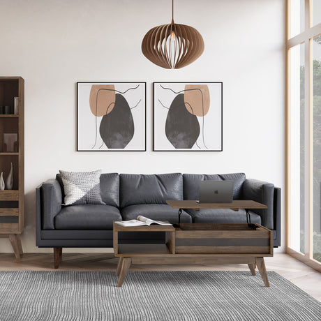Clarkson - Rustic Table by Simpli-Home | Bel Furniture