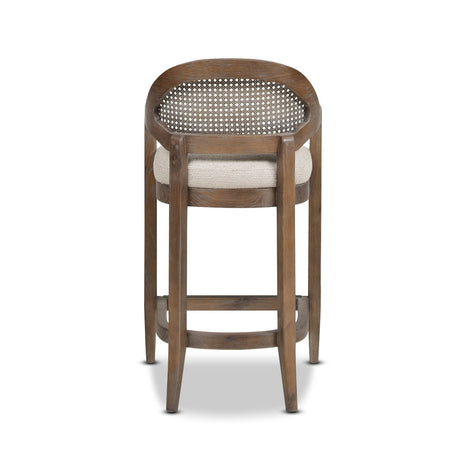 Americana - Mid-Century Modern Cane Back Counter Stool - view 31
