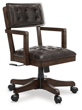 Breckington - Dark Brown - Home Office Desk Chair by Signature Design by Ashley® | Bel Furniture