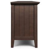 Acadian - Wide TV Media Stand - Brown by Simpli-Home | Bel Furniture