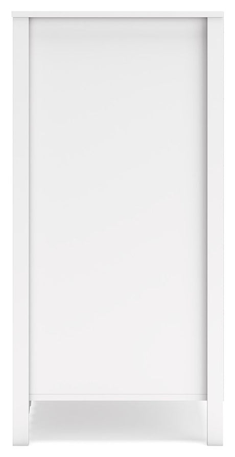 Hallityn - White - Bookcase by Signature Design by Ashley® | Bel Furniture