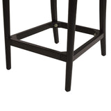 Panama - Curved Back Cane Counter Stool (Set of 2) by Jennifer Taylor Home | Bel Furniture