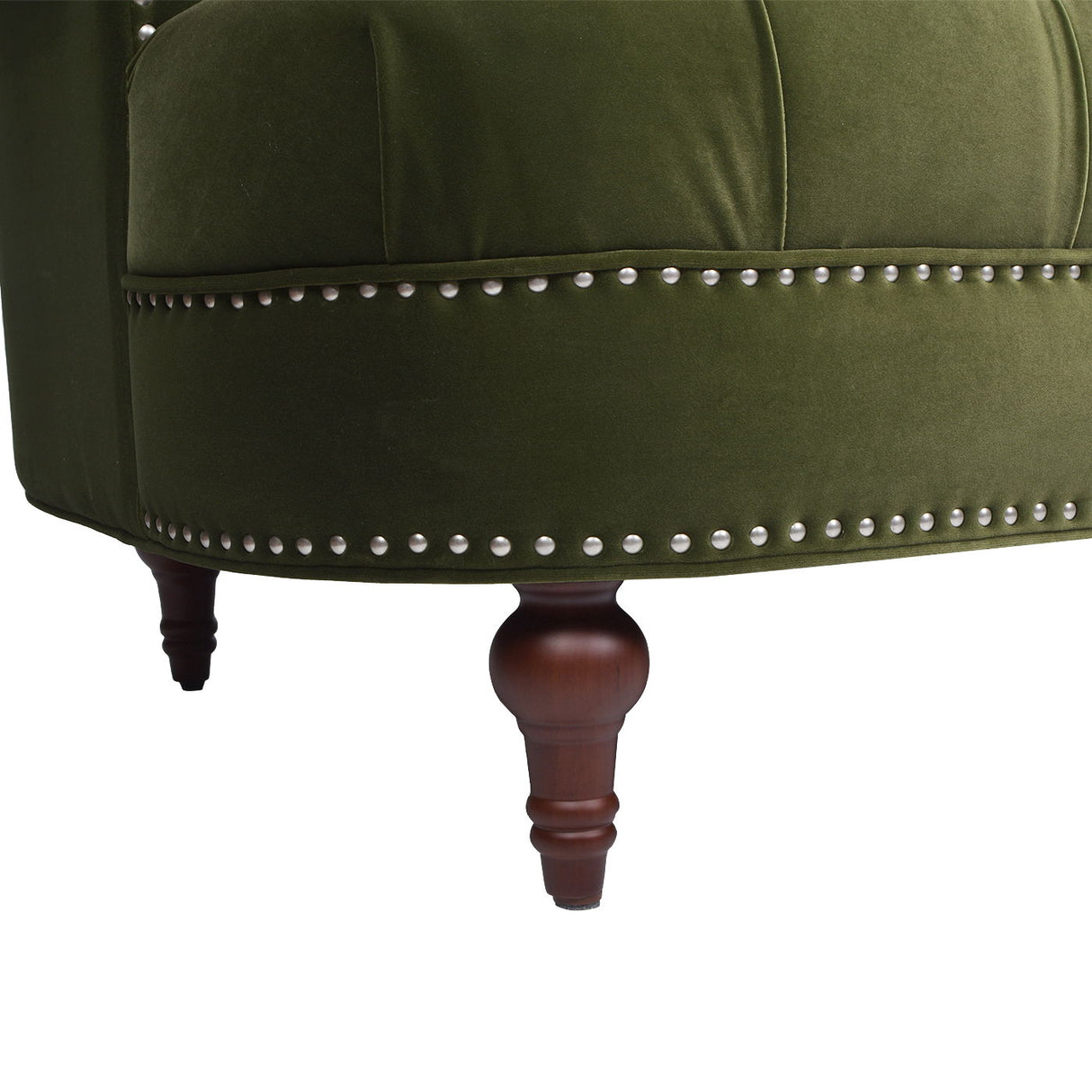 La Rosa - Victorian Chesterfield Tufted Sofa by Jennifer Taylor Home | Bel Furniture