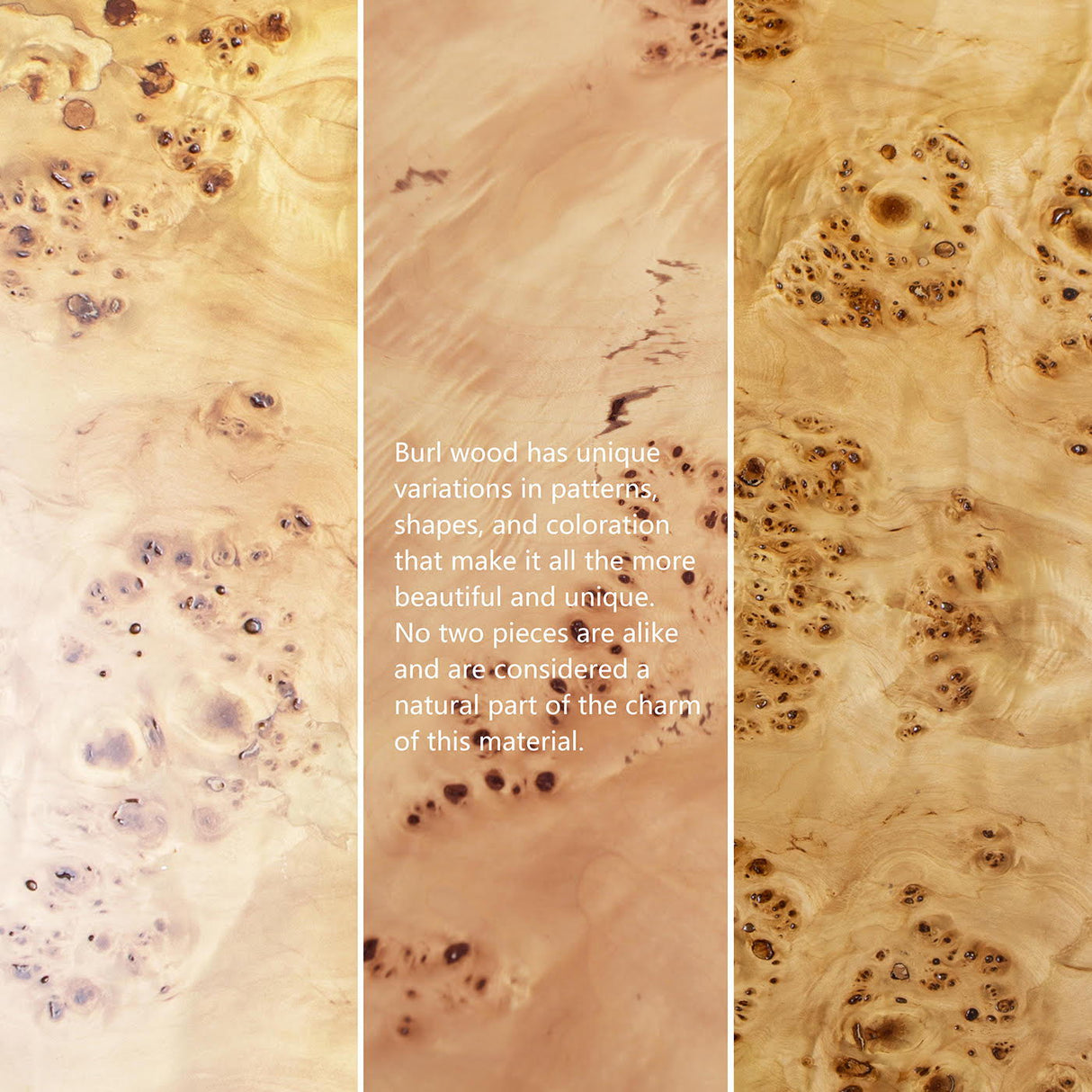 Nebula - Round Pillar Leg Coffee Table - Warm Natural Brown Burl by Jennifer Taylor Home | Bel Furniture