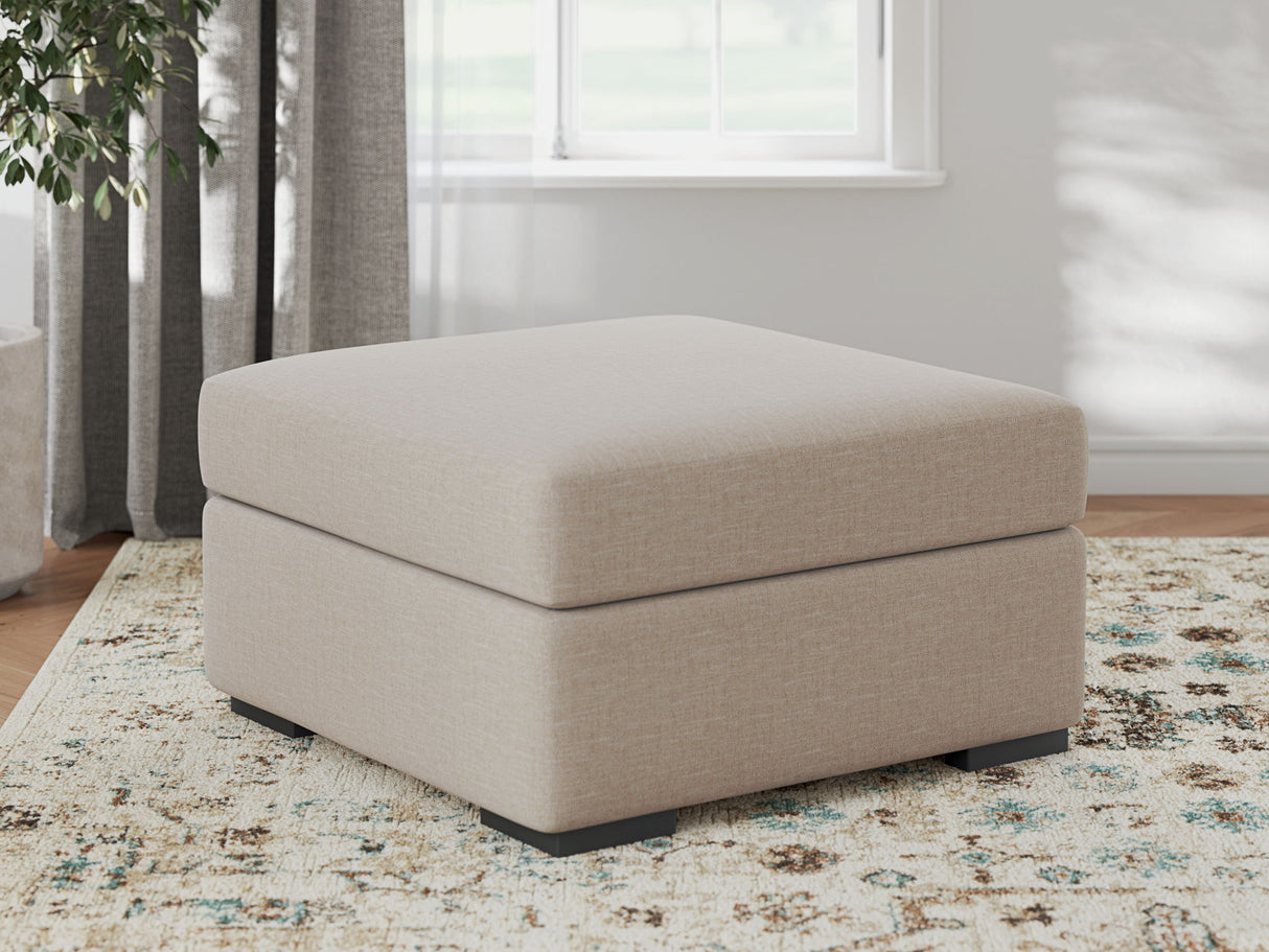 LadyMae - Twill - Oversized Accent Ottoman by Benchcraft® | Bel Furniture
