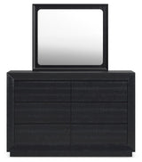 Londer - Black - Dresser And Mirror by Millennium® by Ashley | Bel Furniture
