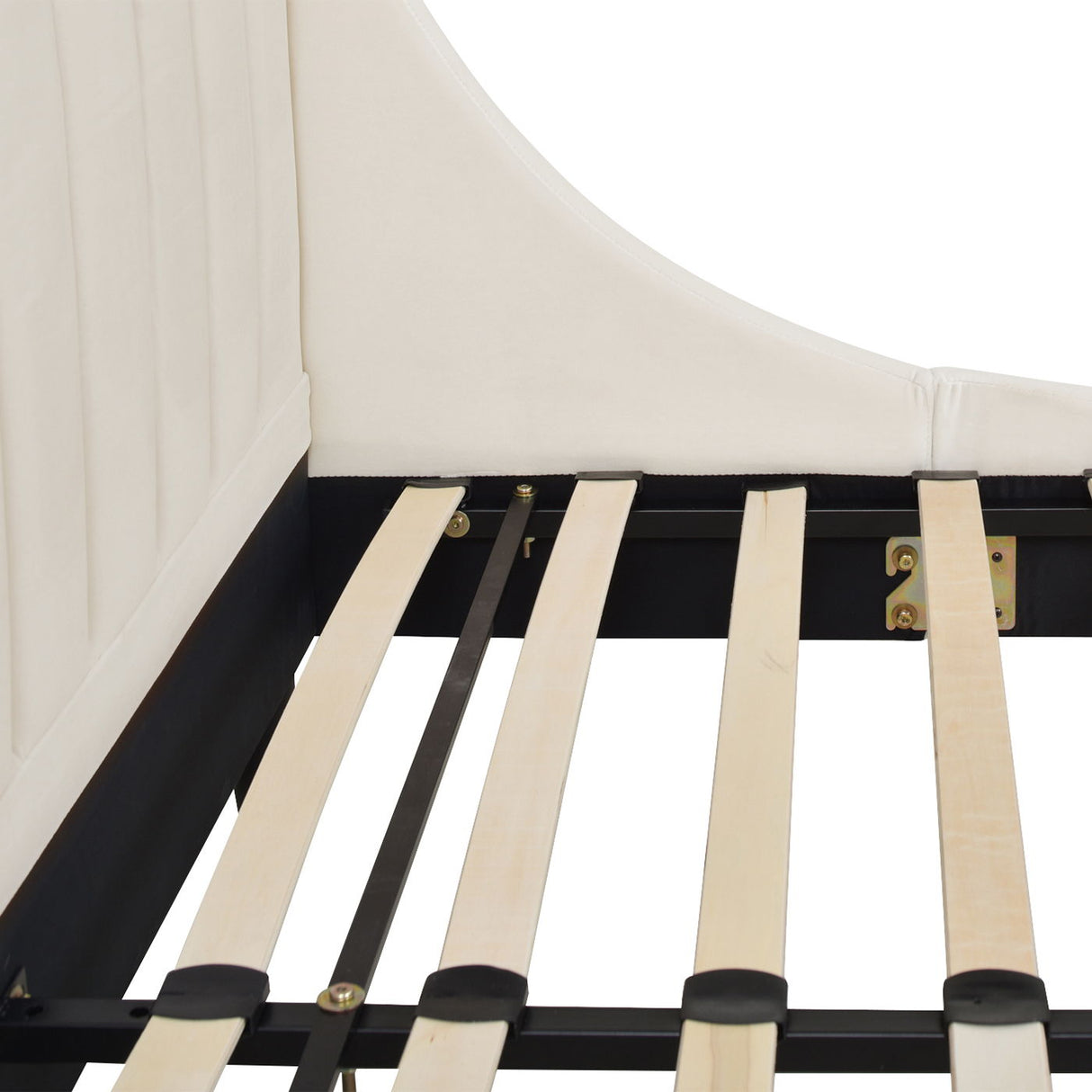 Aspen - Vertical Tufted Modern Headboard Platform Bed Set by Jennifer Taylor Home | Bel Furniture