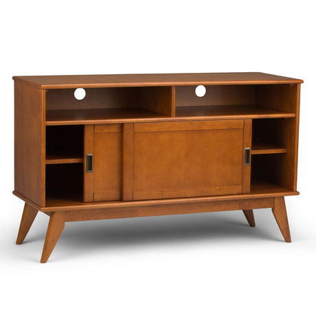 Draper - Handcrafted Mid Century Low TV Media Stand - view 30