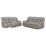 Greer - Upholstered Reclining Sofa Set