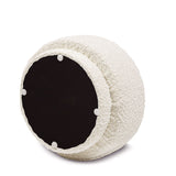 Fuji - Mushroom Footstool Ottoman by Jennifer Taylor Home | Bel Furniture