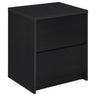 Westpark - 2-Drawer Nightstand LED Lights And USB Black by Coaster Fine Furniture | Bel Furniture