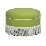 Yolanda - Round Upholstered Accent Ottoman