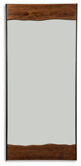 Panchali - Floor Mirror - Brown / Black