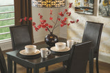 Kimonte - Dark Brown - Rectangular Dining Room Table by Signature Design by Ashley® | Bel Furniture